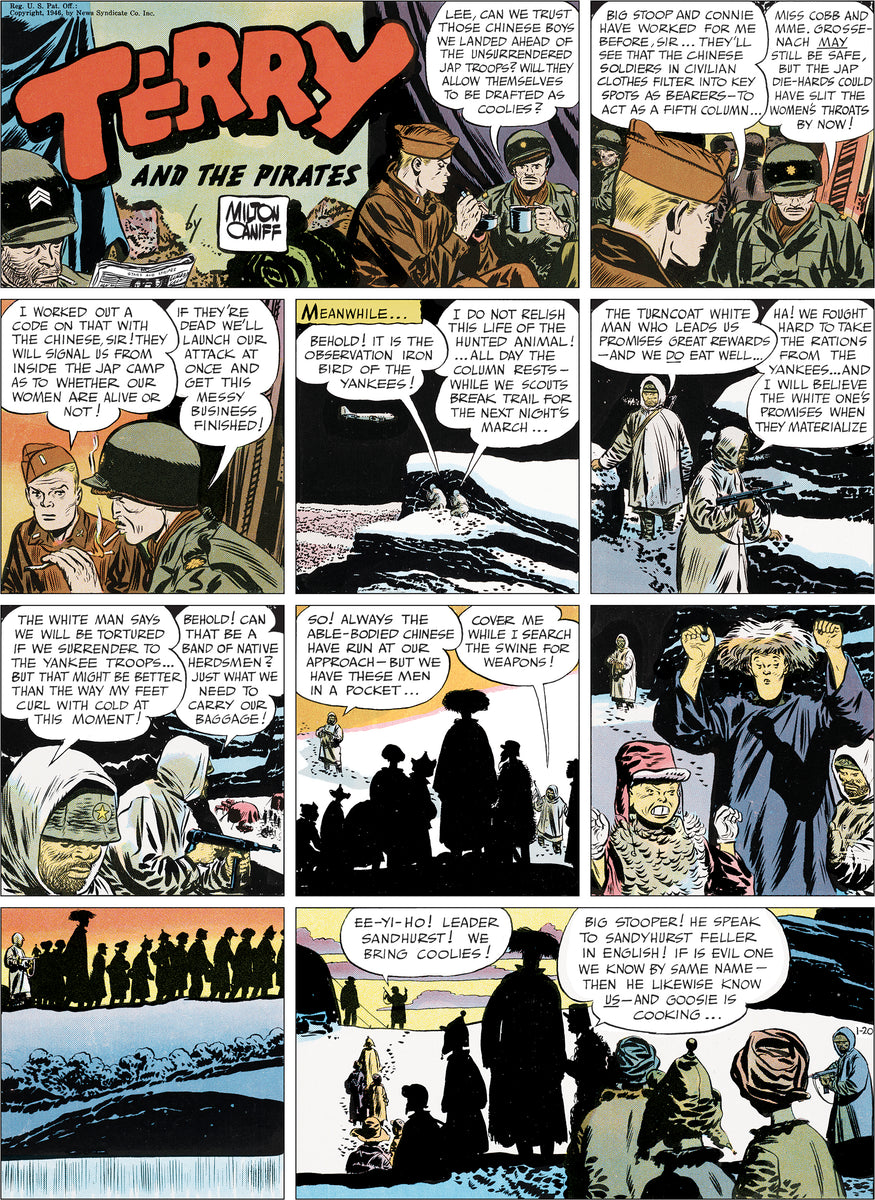 Terry and the Pirates: The Master Collection, vol. 12 – Clover Press