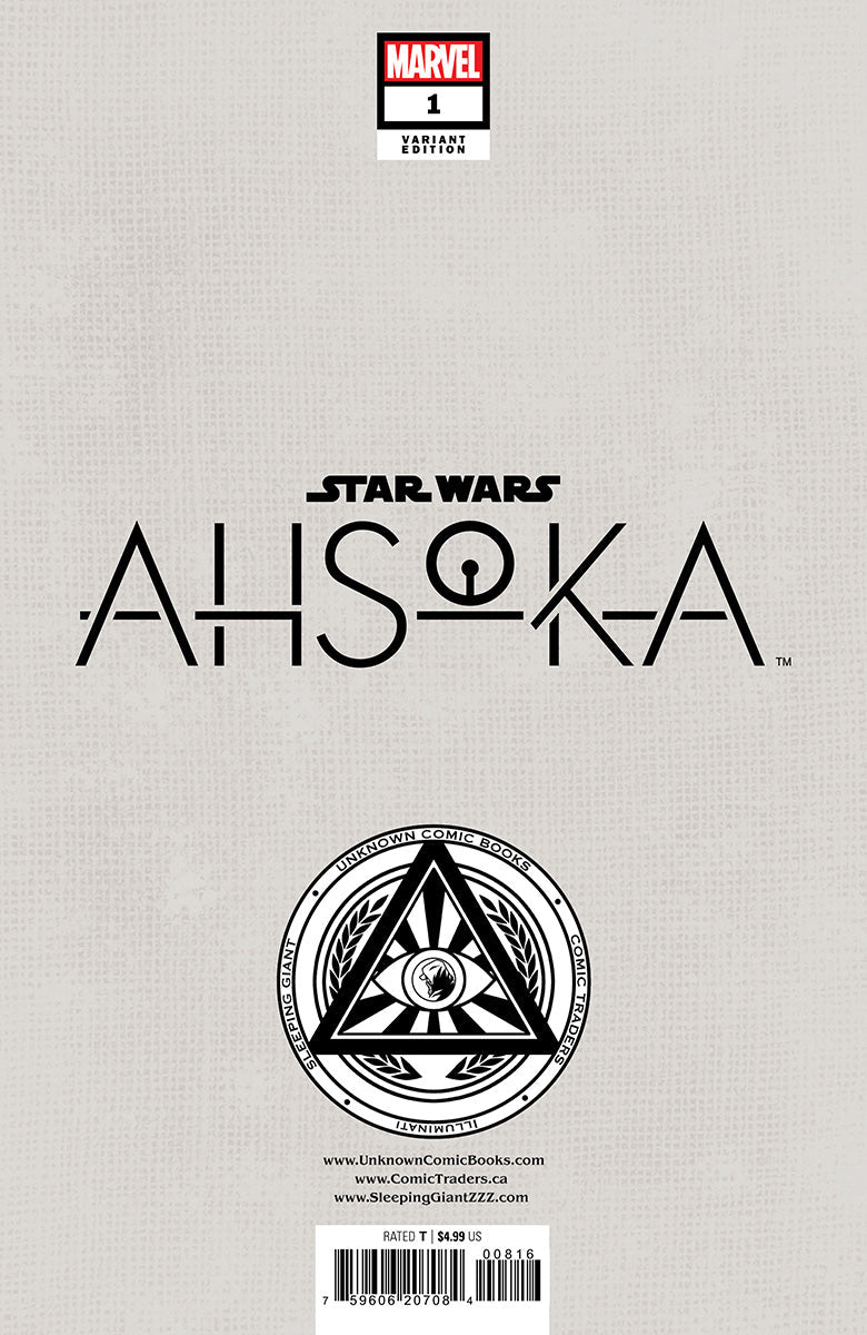 Star Wars: Ahsoka #1 Unknown Comics David Nakayama Virgin