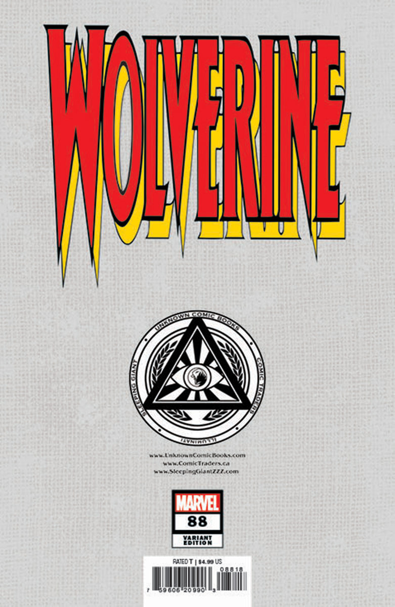 Wolverine #88 Unknown Comics David Nakayama Facsimile Virgin