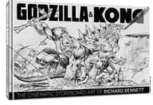 Load image into Gallery viewer, Godzilla & Kong: The Cinematic Storyboard Art of Richard Bennett