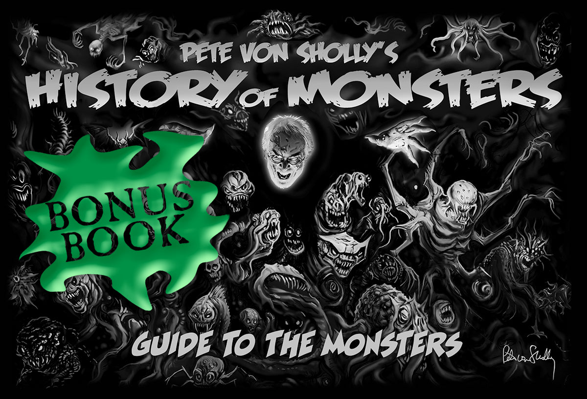 art monsters book Pete Von Sholly's History of Monsters