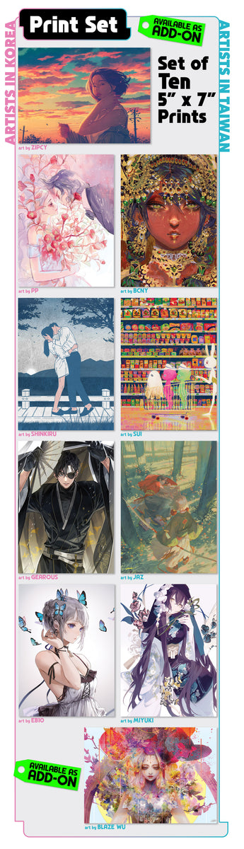 Pixiv: Prints & Both Art Books – Clover Press