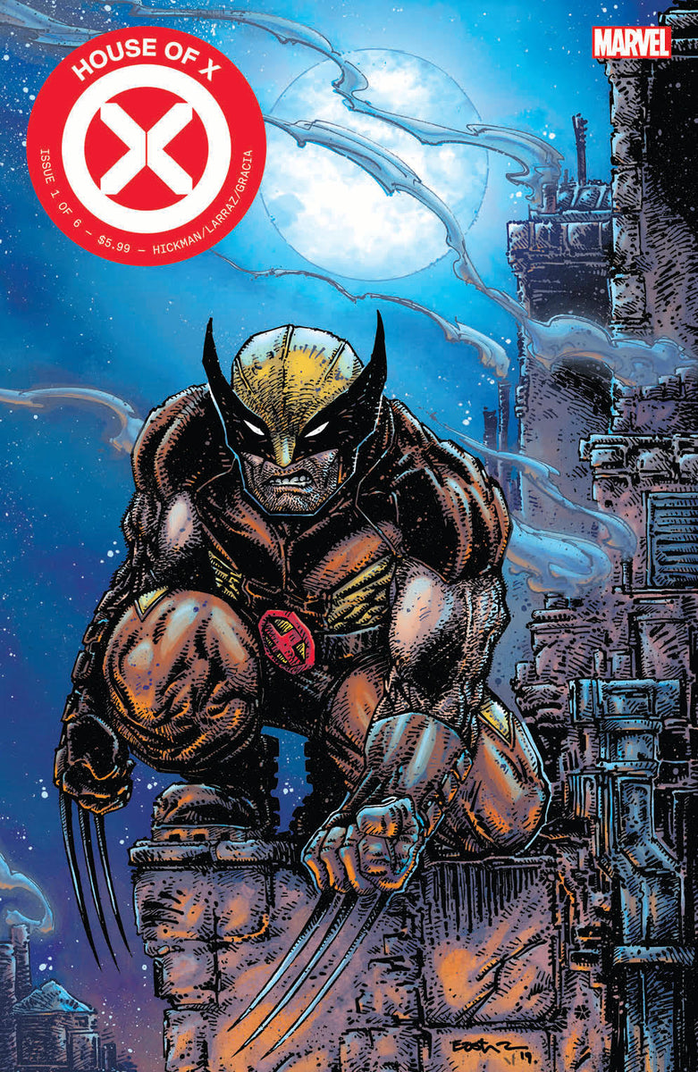 SIGNED Kevin Eastman House Of X #1 Variant Cover – Clover Press
