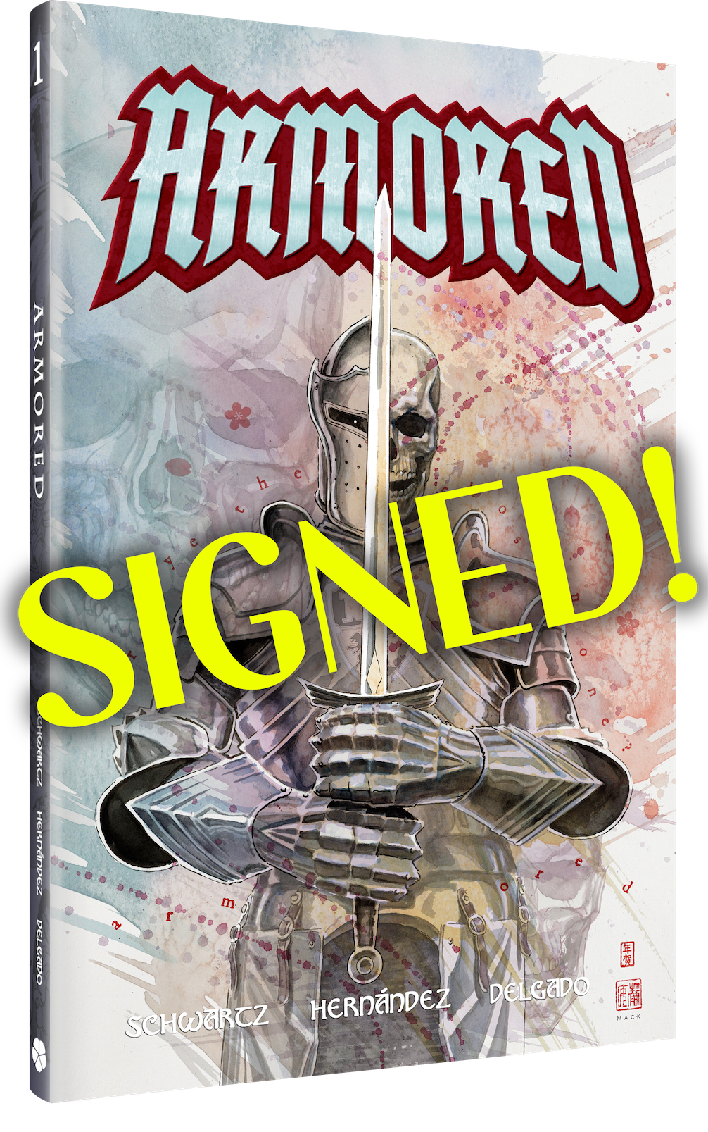 Armored Graphic Novel David Mack Dustjacket Edition SIGNED (LIMITED!)