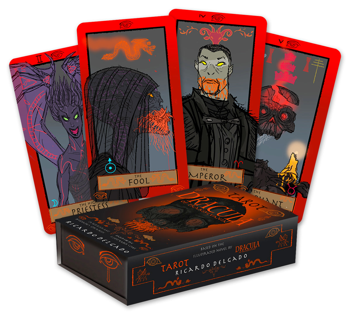 Dracula of Transylvania Tarot – Clover Press