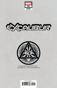 EXCALIBUR #21 UNKNOWN COMICS DAVID NAKAYAMA EXCLUSIVE VAR GALA (06/09/2021)