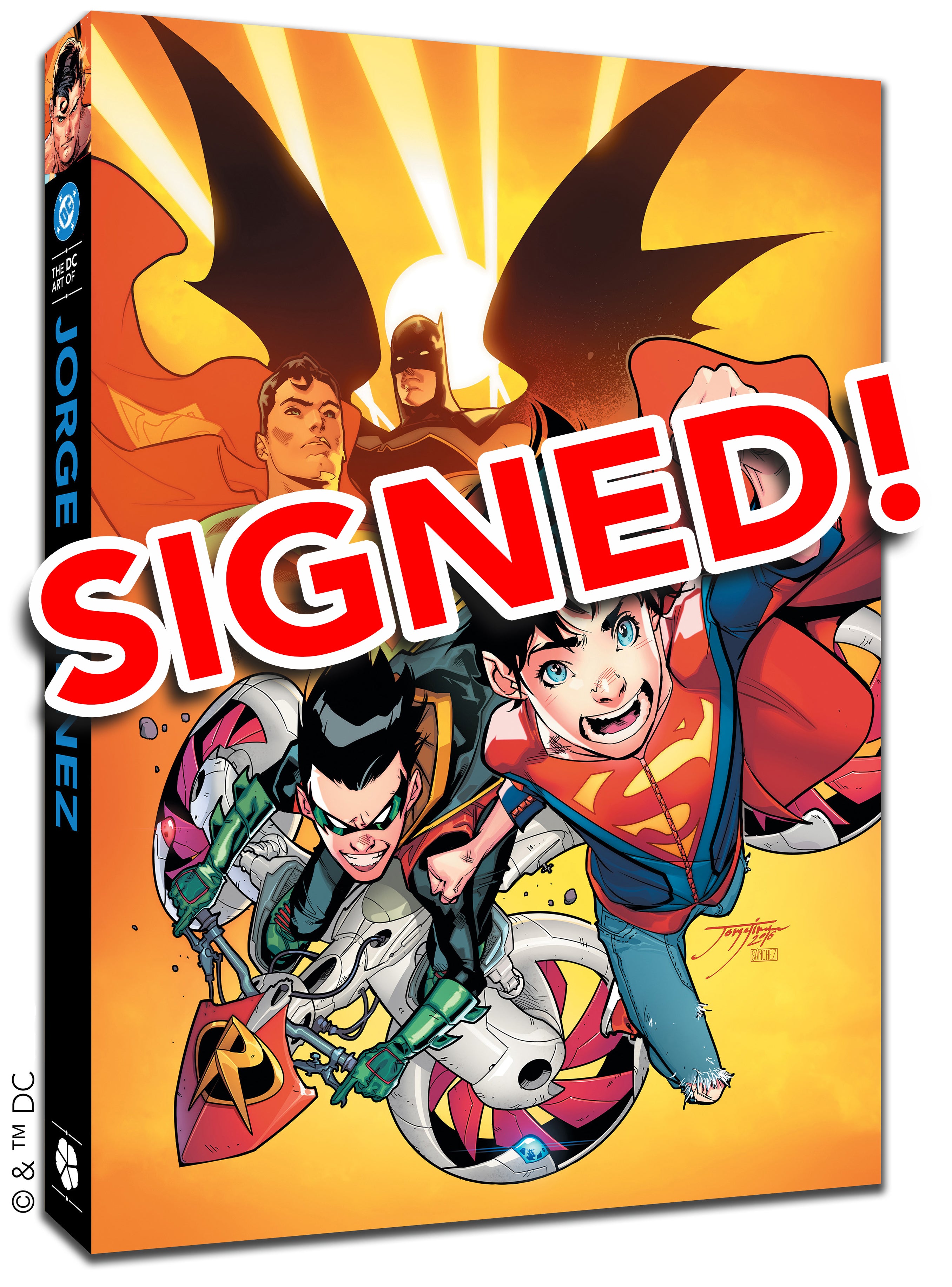 The DC Art of Jorge Jimenez SIGNED Slipcase Edition (LIMITED