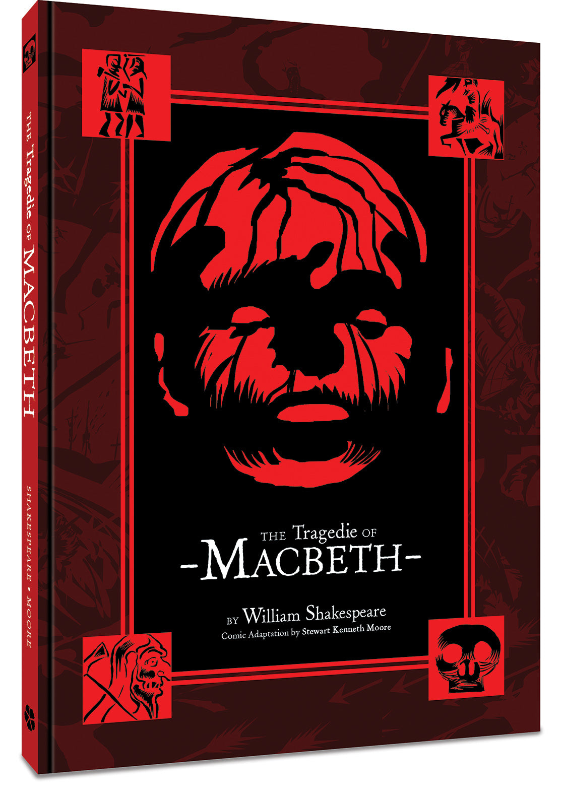 The Tragedie of Macbeth Graphic Novel Clover Press
