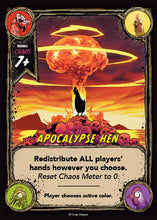 Load image into Gallery viewer, I Love Apocalyptic Zombie Misfits Murder Chickens Card Game