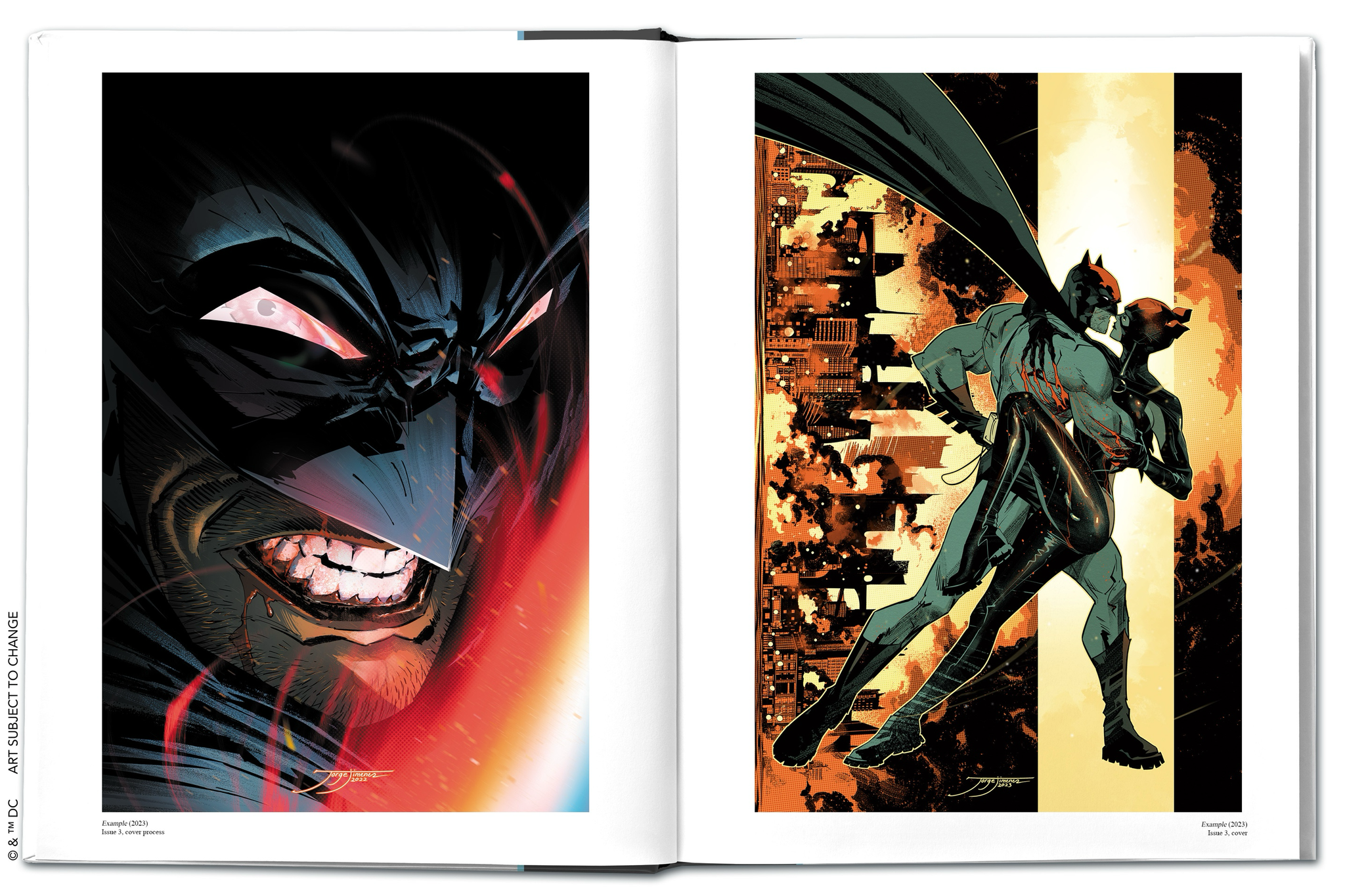 George Jimenez The DC Art of Jorge Jimenez – Clover Press
