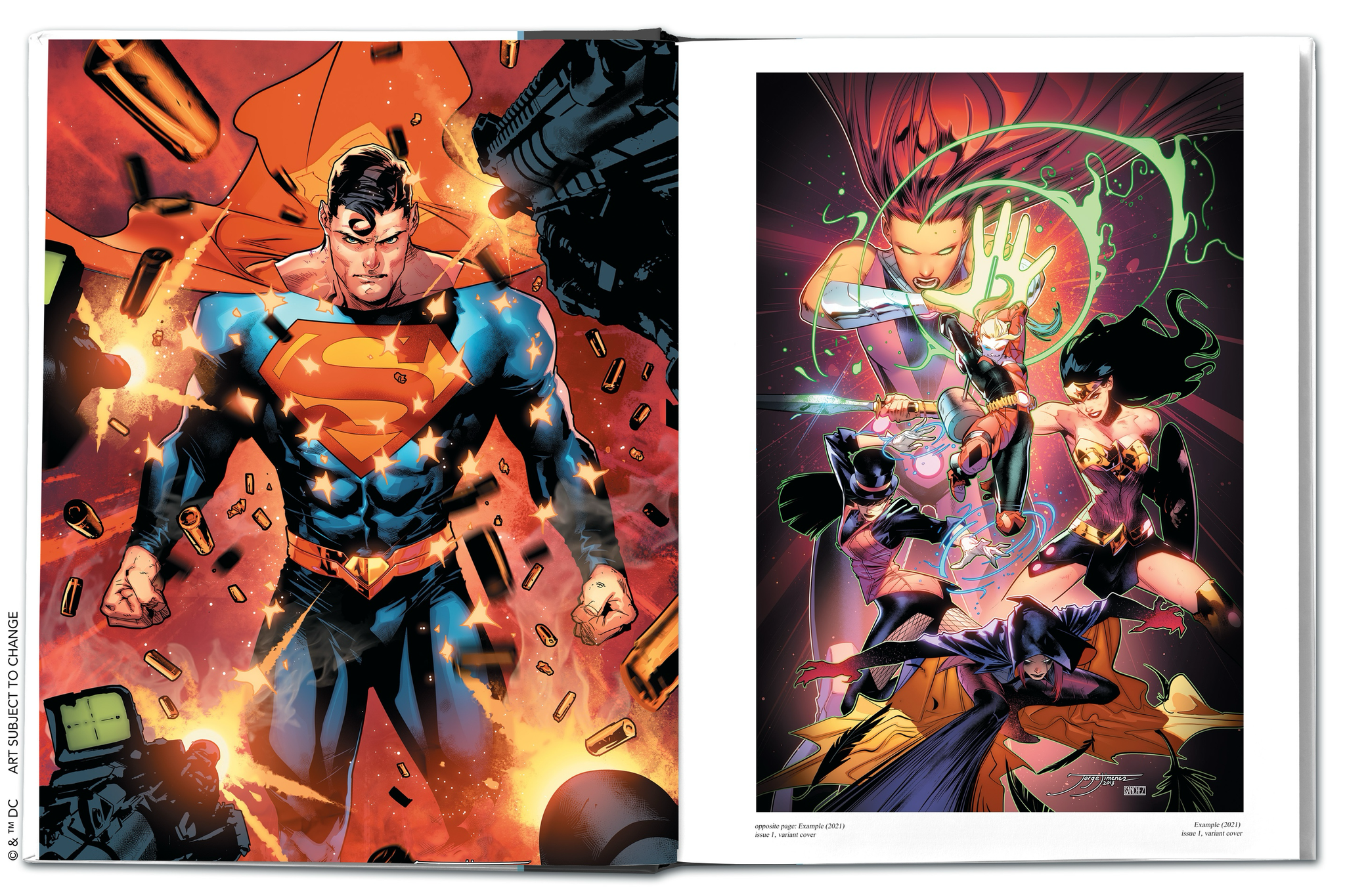 George Jimenez The DC Art of Jorge Jimenez – Clover Press