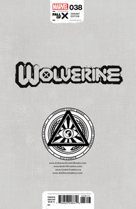 Wolverine #38 [Fall] Unknown Comics David Nakayama Hellfire Exclusive Virgin Var (10/11/2023)