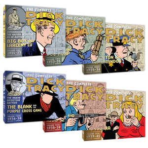 NEW: The Complete Dick Tracy Vol. 1 through 6 BUNDLE