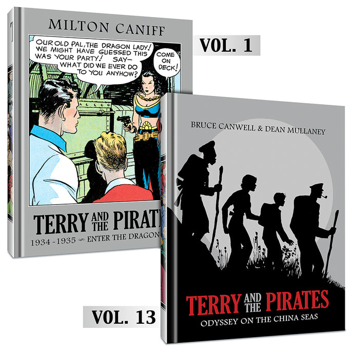 Terry and the Pirates: The Master Collection BUNDLE, vol. 1 & vol. 13