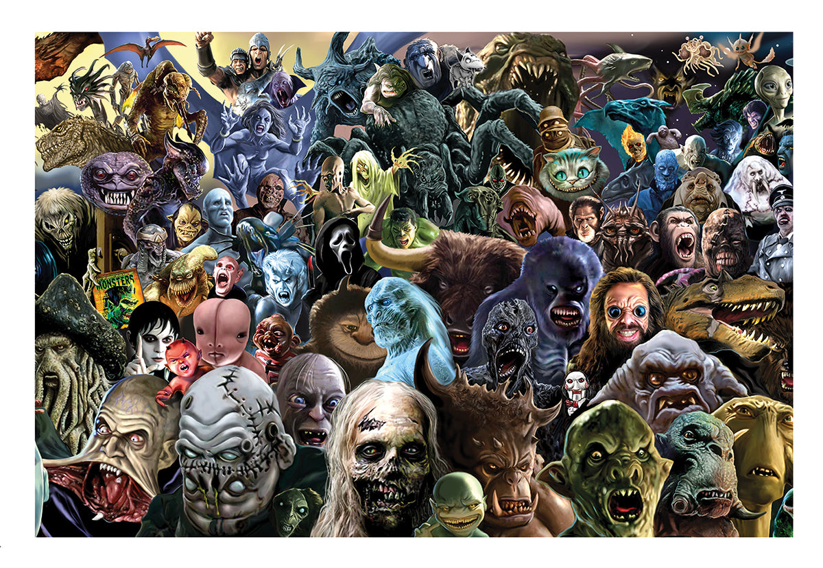 evolution of monsters Pete Von Sholly's History of Monsters